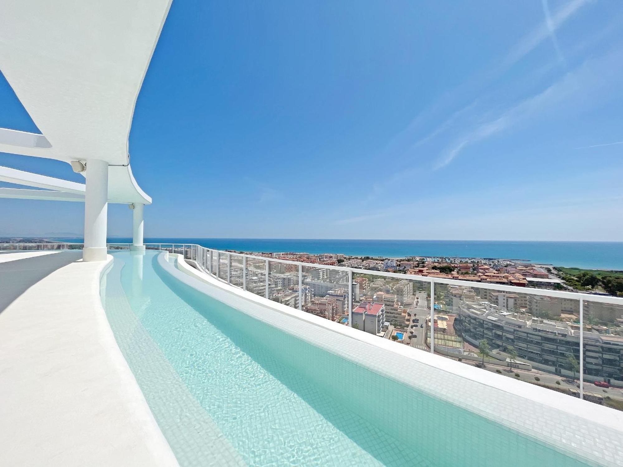 Global Properties, Apartamento Con Terraza Y Vistas A La Piscina En Gran Canet Canet d'En Berenguer Exterior foto